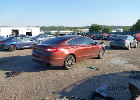 2016 Ford Fusion Titanium из США, поврежденный, VIN 3FA6P0K90GR275885
